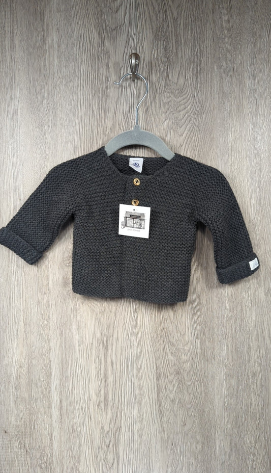 Petit Bateau Size 0-3m Sweater