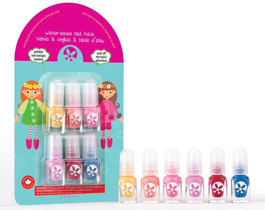 mini nail polish - 6 pack