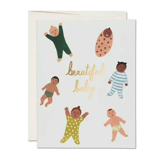 Beautiful baby,baby card