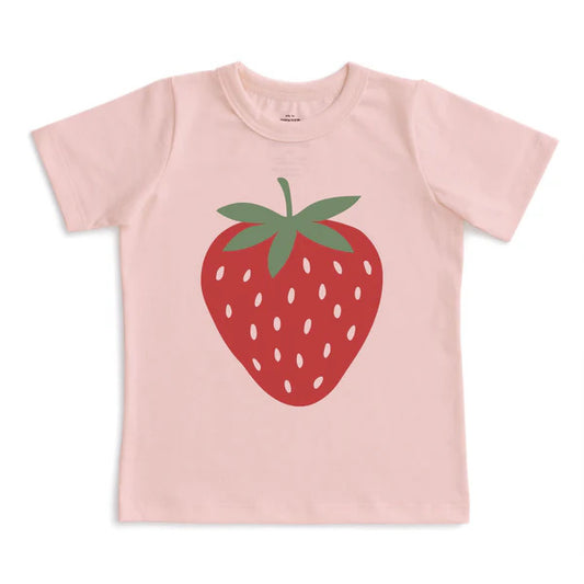 Short Sleeve Tee - Strawberry Pink