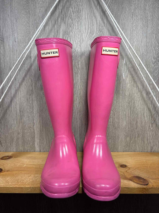 Hunter Size Y5 Rain Boots
