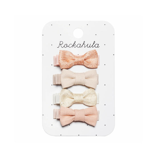 Flora Linen Mini Bow Set