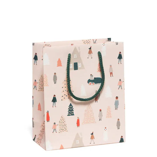 Pink trees - gift bag medium