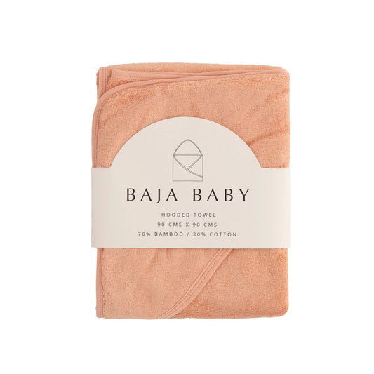 Bamboo/Cotton Hooded Towel - Citrus Fruit