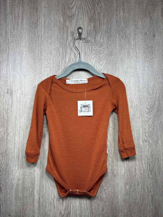 Simply Merino Size 12-18m Onesie