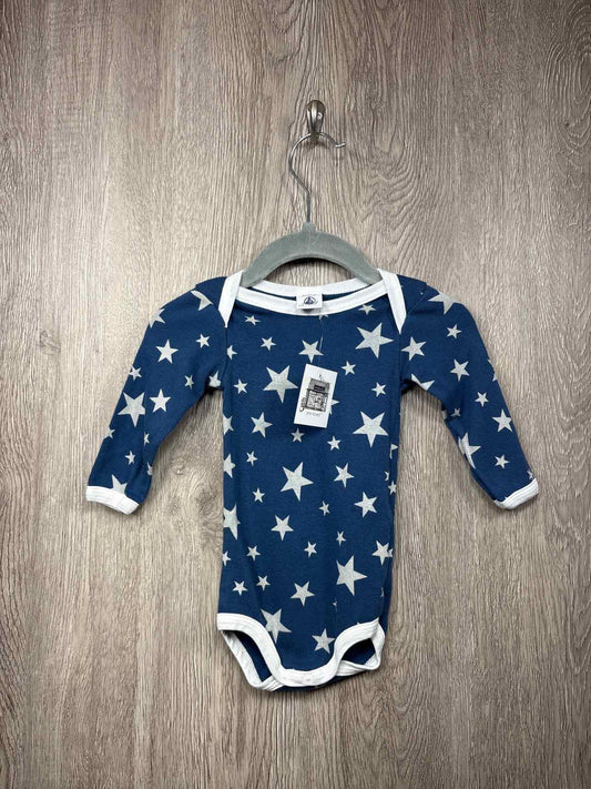 Petit Bateau Size 3-6m Onesie