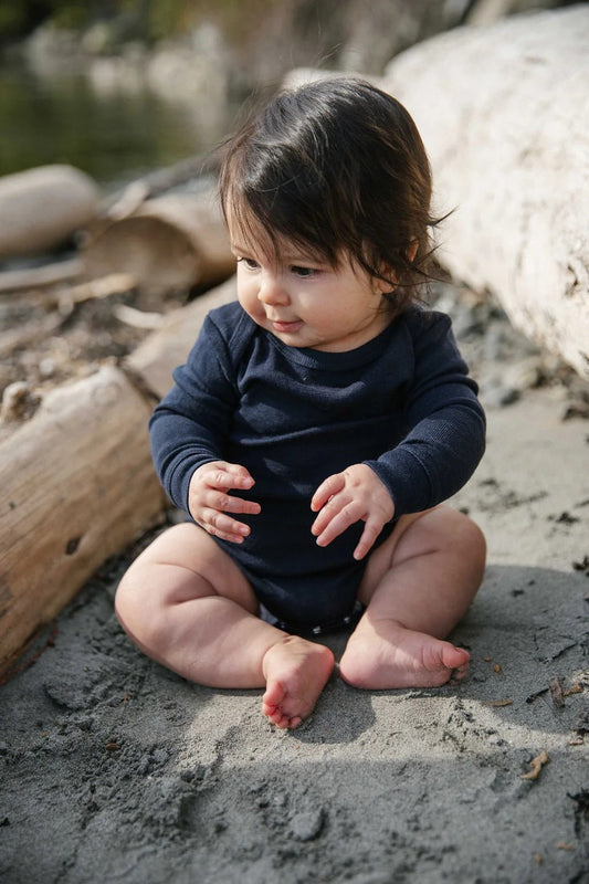 Merino thermal onesie - Berry