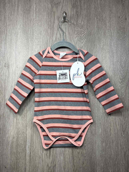 Peekaboo Beans Size 6-12m Onesie