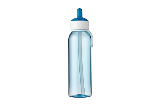 Water Bottle Flip-Up - Blue