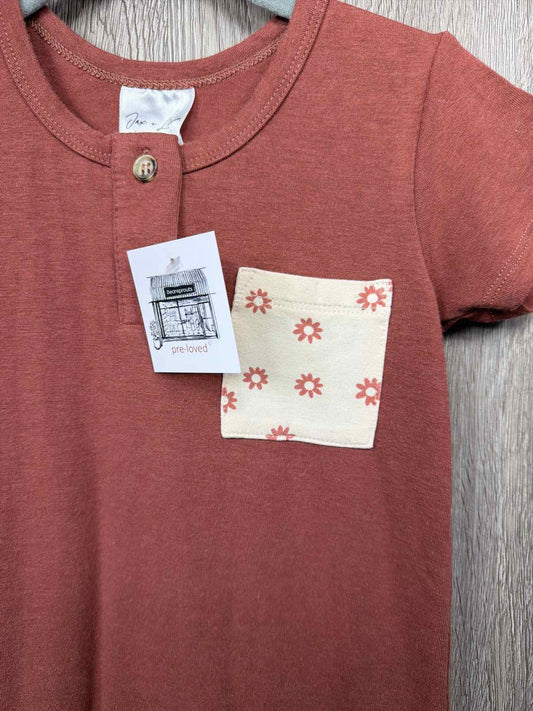 Jax and Lennon Size 18-24m Romper