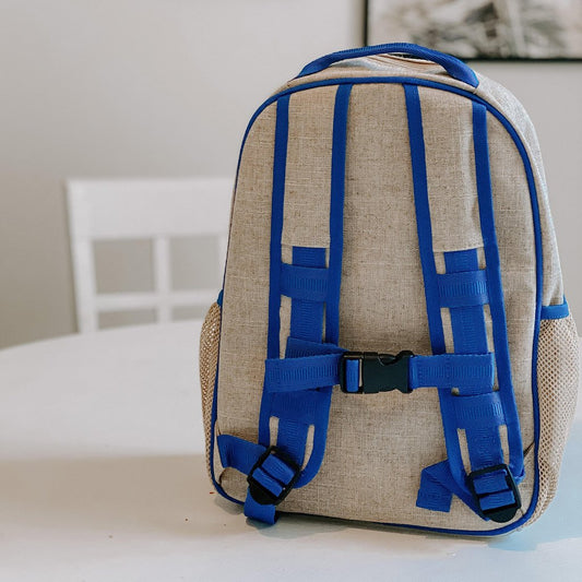 Grade School Backpack - Blue Dino