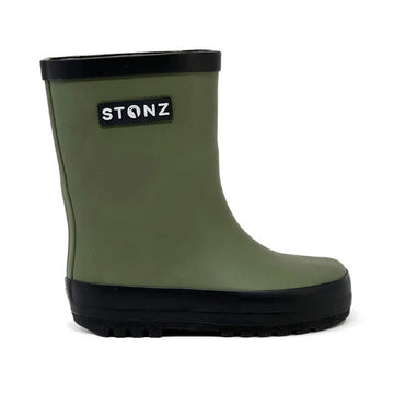 Rain Boots - Cypress and Black