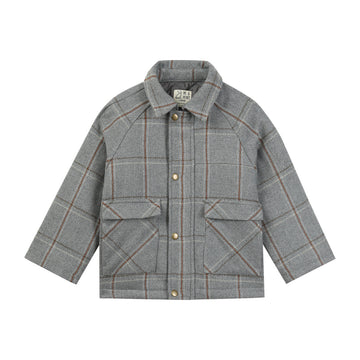 Tweedy Jacket - Padded grey