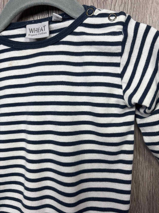 Wheat Size 9-12m Onesie