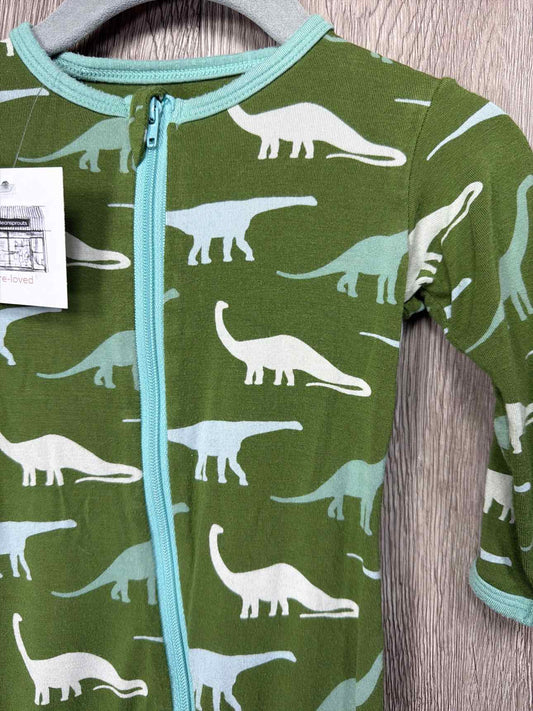 Kickee Pants Size 0-3m Romper