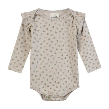Frances Onesie - Oatmeal Acorns