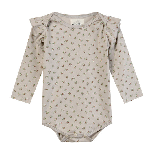 Frances Onesie - Oatmeal Acorns