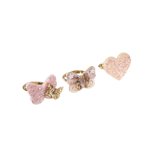 Fairytale Butterfly Ring Set
