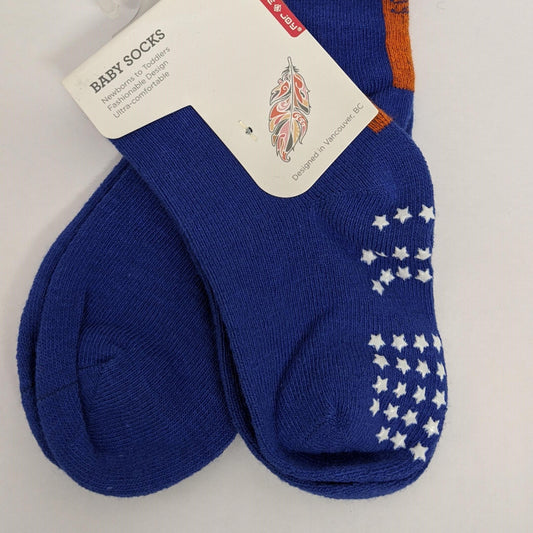 classic socks - bright blue