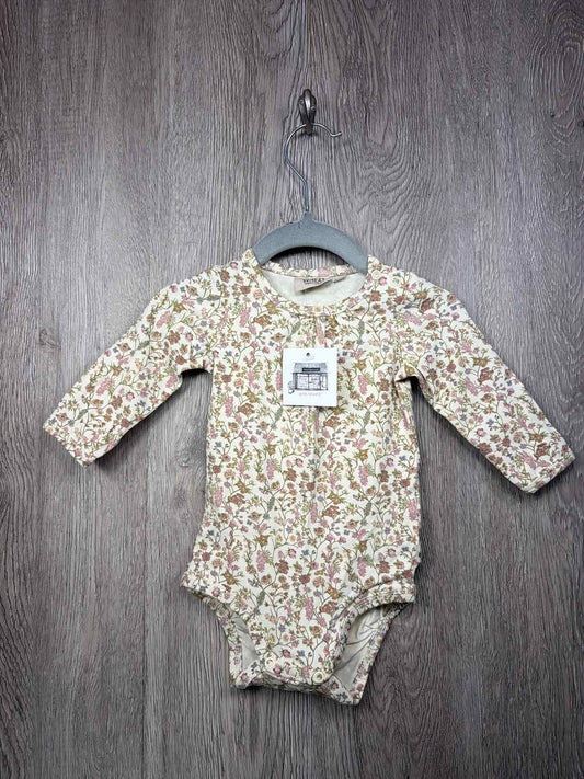 Wheat Size 0-3m Onesie
