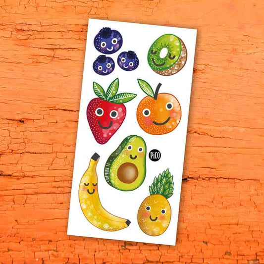 Temporary Tattoos - Fruits