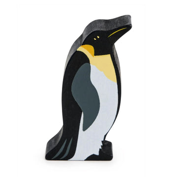 wooden animal - king penguin
