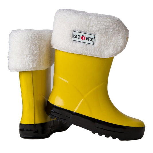 Rain boot liners - ivory