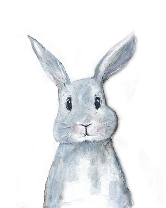 mini note card - bunny