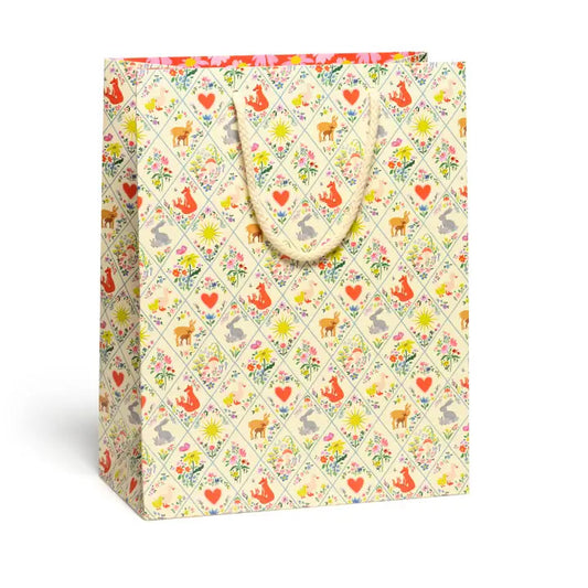 woodland critters - gift bag large