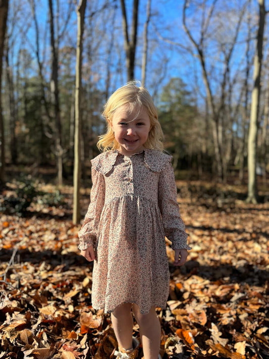 Sylvie dress - Ivory floral