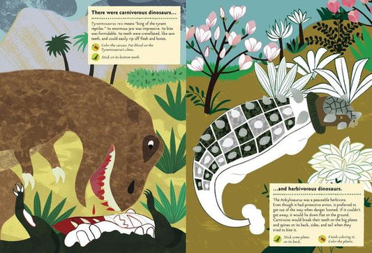 In the Age of Dinosaurs - Sticker Activity Book