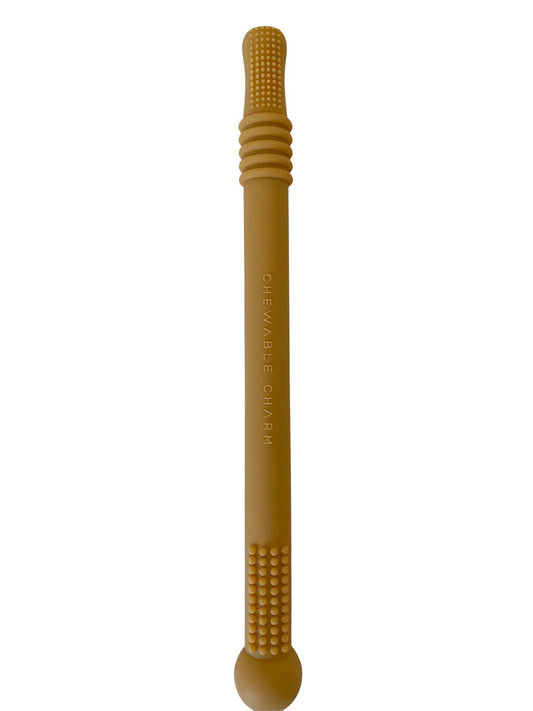 magic teething wand - mustard
