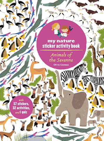 Animals of the Savannah - Sticker Activity Book