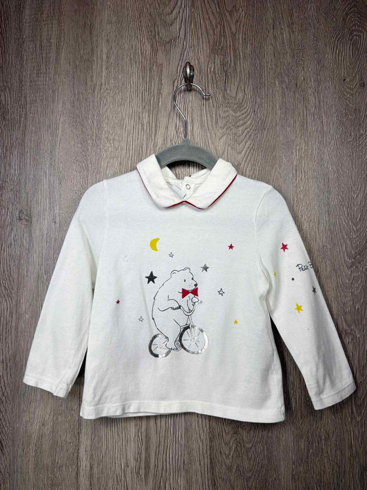 Petit Bateau Size 12-18m Shirt