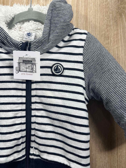 Petit Bateau Size 9-12m Hoodie