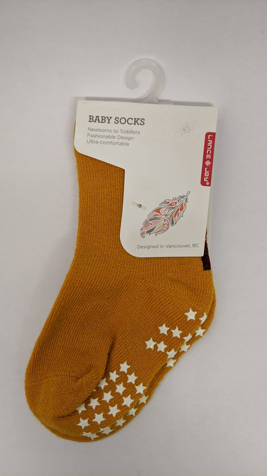 classic socks - ochre yellow