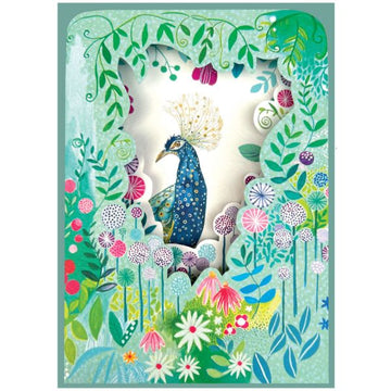 Peacock Garden, blank