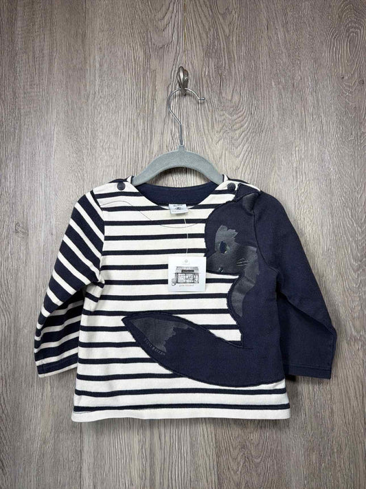 Petit Bateau Size 12-18m Shirt