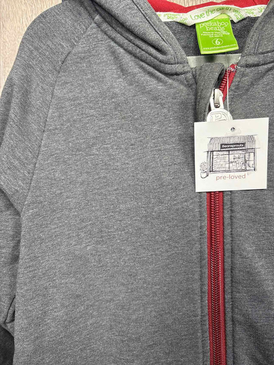 Peekaboo Beans Size 6y Hoodie