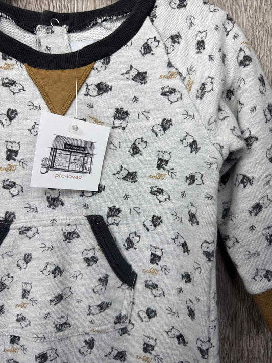 Petit Bateau Size 12-18m Romper