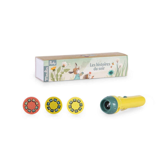 storybook lamp torch - trois petits lapins