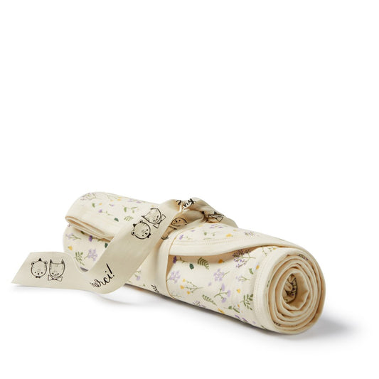 Organic Blanket - Bella Floral