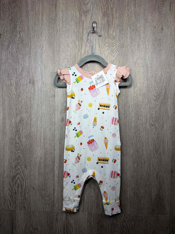 Loulou Lollipop Size 0-3m Romper