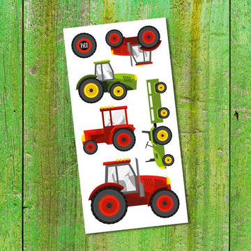 Temporary Tattoos - Tractors