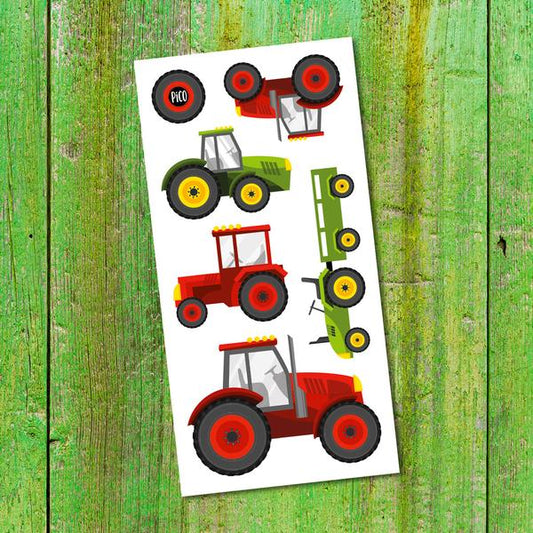 Temporary Tattoos - Tractors