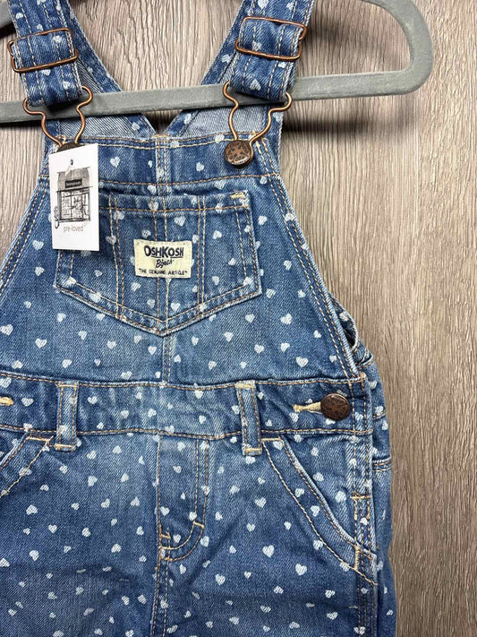 Osh Kosh Size 9-12m Overalls