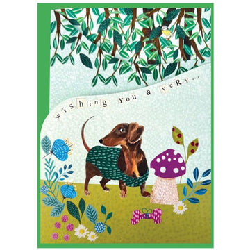 Sausage Dog, Happy Birthday