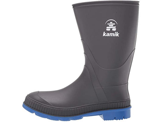 Stomp Rain Boots - Charcoal Blue