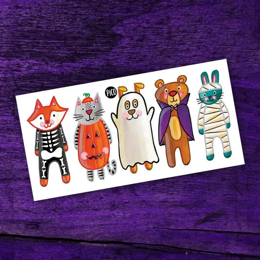Temporary Tattoos - Colorful Costumes