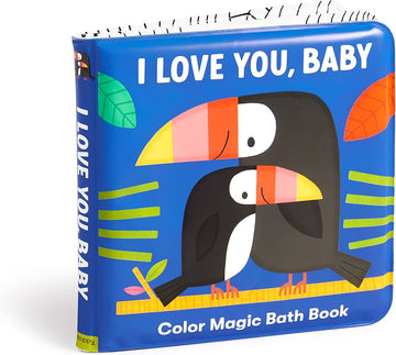 I love you, baby - Color magic bath book